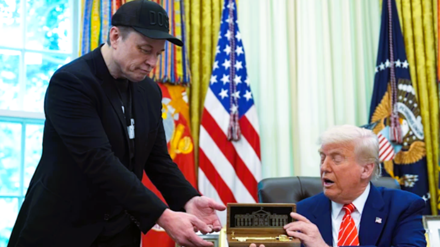 Trump Praises Elon Musk in Oval Office Farewell